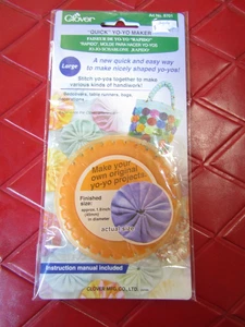NIP Vintage CLOVER Plastic LARGE Size QUICK YO-YOU MAKER w/INSTRUCTIONS - Picture 1 of 2