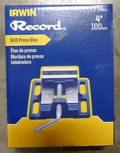 NEU - UNGEÖFFNET IRWIN 4 ZOLL BOHRER PRESSE SCHRAUBSTOCK - Bild 1 von 5