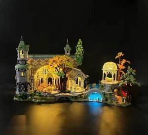 6176 Piece Lord of the Rings ⭐️Rivendell ⭐️ Building Block Set with 15 Figures - Picture 1 of 6