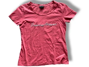 Ladies Pink Giorgio Armani T-Shirt – Size Small – Very Good Condition Casual - Picture 1 of 6