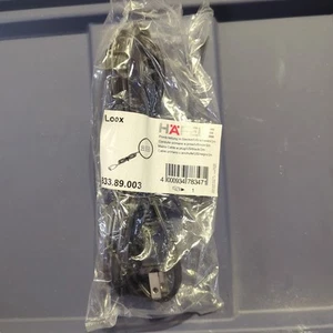 Hafele Loox LED 2 Meter Power Cord for Driver 2 US Prong Plugs 833.89.003 - Picture 1 of 3