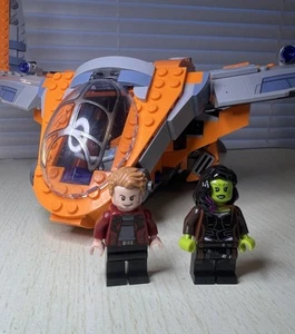 LEGO Marvel Thanos Ultimate Battle (76107) — complete ship and speeder, 2 figs - Picture 1 of 6