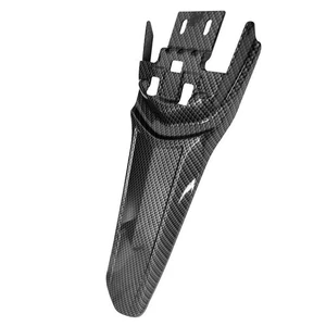 Carbon Fiber Rear Fender Extension - Mud Guard for Sur-Ron Light Bee X/S - Picture 1 of 4