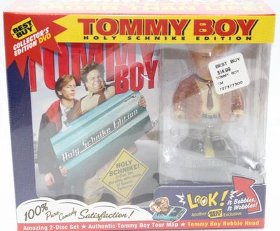 Tommy Boy HOLY SCHNIKE EDITION  2 DVD SET Chris Farley BOBBLE HEAD NEW SEALED - Image 1 of 4