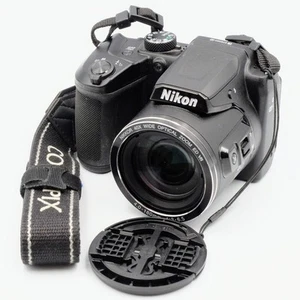 Nikon COOLPIX B500 Digital Camera 16.0MP 40x Zoom Bag SD Cards SPARES & REPAIRES - Picture 1 of 22