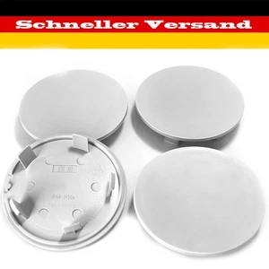 4x ZD01 Außen 76 mm Innen 58 mm Nabenkappen Felgendeckel Radnabendeckel  - Bild 1 von 2