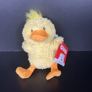 Gund Quacklin Yellow Duckling Duck 5” Plush Stuffed Animal Easter - Picture 1 of 5