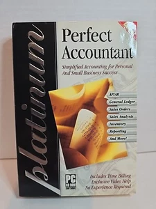 New Sealed Cosmi Perfect Accountant Platinum Cd Rom - Picture 1 of 2