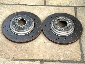 BMW E90 E92 E93 M3 Rear Brake Discs Genuine - Picture 1 of 10