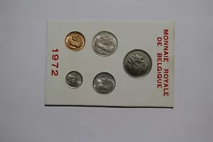 BELGIUM 1972 MINT SET BELGIQUE B49 #130BX5 - Picture 1 of 2