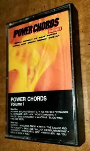 Power Chords Vol. 1 Cassette Atlantic Megaforce 1987 Frehley Anthrax Kix Manowar - Picture 1 of 6