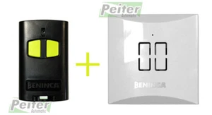 2 Kanal Beninca TO.GO2VA Fernbedienung + SMART elegantes Wandgehäuse - Bild 1 von 4