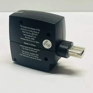 Original XBOX Mad Catz 4586 Dongle Receiver Only Wireless Black TESTED! - Picture 1 of 6