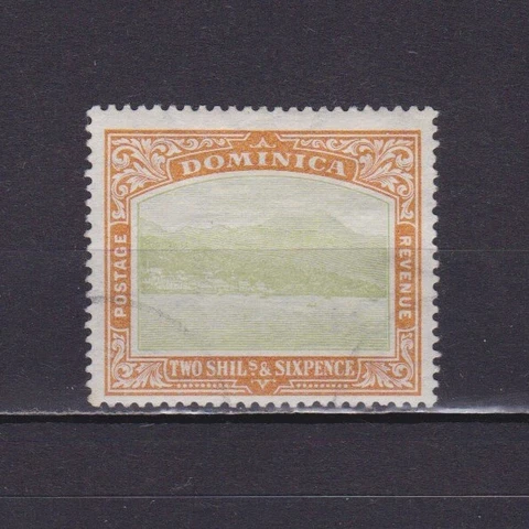 DOMINICA 1903, Sg# 35, CV £75, Wmk Crown CC, Used Cover