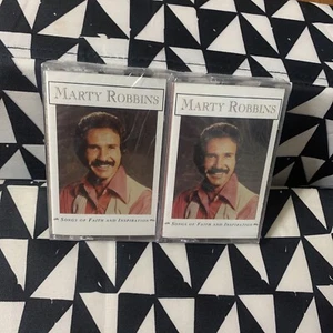 Marty Robbins Songs Of Faith And Inspiration  Sealed 2 Pack Cassettes - Picture 1 of 5