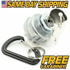 Starter Ignition Switch fits Power King 03-2028 with 2 Keys & FREE Carabiner