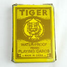28 Tiger Water Proof Playing Cards Travel Advertising China Standard Single Deck