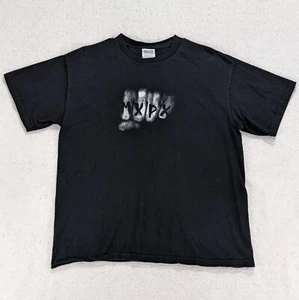Vintage MXPX Fist T-Shirt Herren Large Schwarz Punk Rock Band Y2K RAR Original M&O - Bild 1 von 7