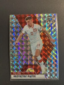 2020-21 Panini Mosaico UEFA Euro Fútbol Krzysztof Piatek Plata Mosaico Prizm - Imagen 1 de 2