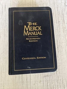 The Merck Manual Seventeenth Edition Centennial Edition Vintage - Picture 1 of 5