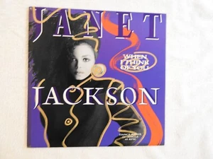 Janet Jackson "When I Think Of You Dance Remix" Pristine NEVER PLAYED 12" Vinyl! - Picture 1 of 4
