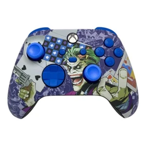 Microsoft Xbox Custom Blue JOKER Bluetooth Controller for Series X S - Picture 1 of 5