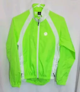 Canari Reflective Cycling Rain Jacket Men's Size Small - D10 - Picture 1 of 3