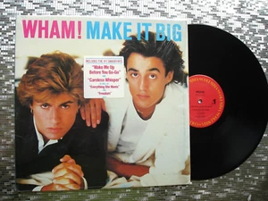 Wham! ~ Make It Big ~ Vintage LP w/White Hype Sticker Columbia – FC 39595 - Picture 1 of 14