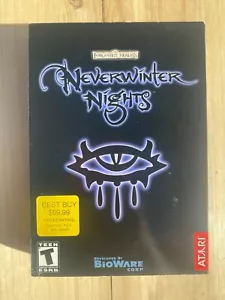 Forgotten Realms Neverwinter Nights Disc CD-ROM gioco per PC con scatola - Foto 1 di 6