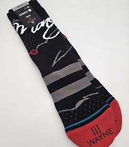 Calcetines Stance x Lil Wayne Tha Carter para hombre talla mediana 6-8,5 doble altura nuevos - Imagen 1 de 4