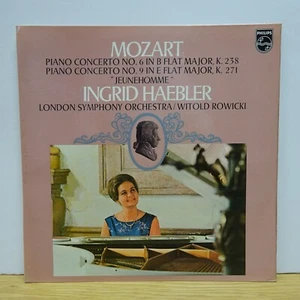 SAL 3728 MOZART Piano Concertos no 6&9 LSO ROWICKI HAEBLER PHILIPS STEREO LP EX - Imagen 1 de 4