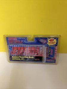 Jeopardy! Answer/Question Book Cartridge #2 Tiger Electronic LCD Game SEALED - Picture 1 of 9