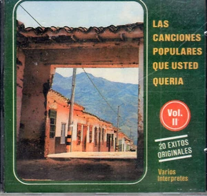 Las Canciones Populares Que Ud Queria Vol 2 BRAND NEW SEALED CD - Imagen 1 de 2
