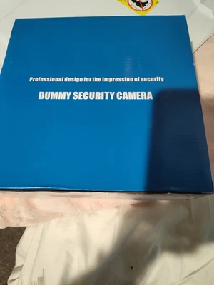 4 Fake Dummy Dome Surveillance Security Camera with LED Sensor Light - Image 1 of 4