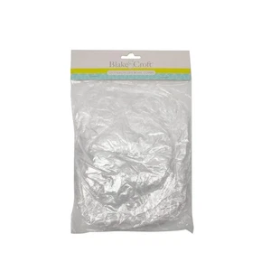 Plastic Clear Dish Bowl Covers Reusable Elastic Disposable Leftover Food Storage - Picture 1 of 4