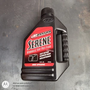 Maxima Serene Hydraulic Dropper Seatpost Fluid 16oz Bottle - Picture 1 of 4