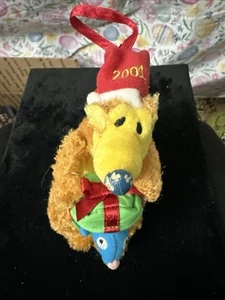 Bear in the Big Blue House Ornament Plush Tutter Christmas Disney 2001 RARE Nose - Picture 1 of 7