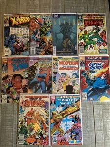WHAT IF fumetti lotto di 10 numeri MARVEL COMICS X-men Spider-Man Ghost Rider - Foto 1 di 6