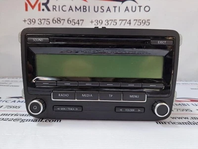 AUTORADIO PER VOLKSWAGEN Golf 6 Berlina 1K0035186AA (08>12) - Immagine 1 di 4