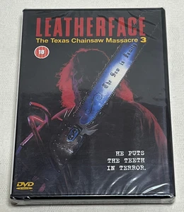 LEATHERFACE: The Texas Chainsaw Massacre 3 Horror DVD - Neu & Versiegelt - Bild 1 von 2