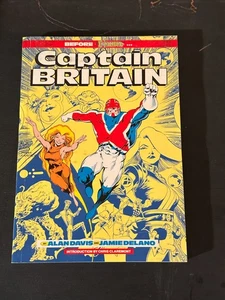 Capitán Gran Bretaña TPB (1988 Marvel) por Alan Davis y Jamie Delano - Imagen 1 de 3