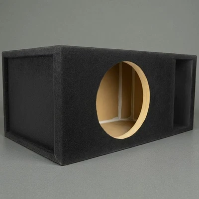 Custom Kerf-Ported Sub Box w/ Double MDF Face for 15” Subwoofer (2.6 ft³ @ 34Hz) - Image 1 of 4