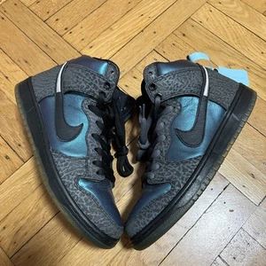 Size 9 - Nike Black Sheep x Dunk SB High Black Hornet - Picture 1 of 6