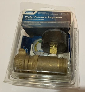 Regulador de presión de agua RV latón válvula calibre manguera adaptador montaje Camco 40064 - Imagen 1 de 6