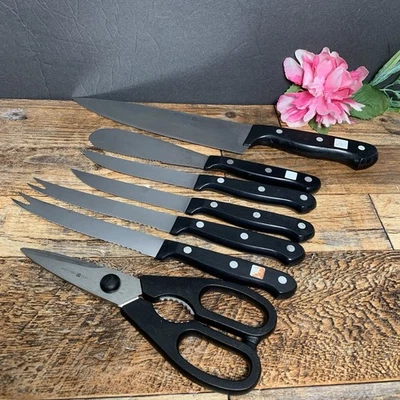 Wusthof — кухонный набор из 7 ножей для гурманов — сделано в Германии - Изображение 1 из 4