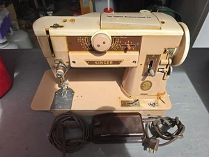 Singer 401a Nähmaschine - Netzkabel NEEDS Love - Bild 1 von 14