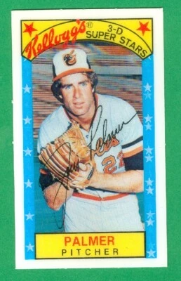 1979 KELLOGG’S #5 JIM PALMER  BALTIMORE ORIOLES  HOF  NM - Image 1 of 2