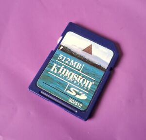 KINGSTON 512MB FULL SIZE SD MEMORY CARD - UK SELLER