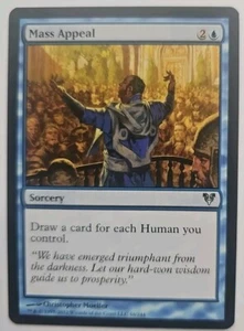 MTG Magic The Gathering Card Mass Appeal Sorcery Blue Avacyn Restored - Picture 1 of 2
