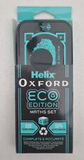 Helix Oxford Maths Set - Eco Edition - Green - Brand New Back to School 